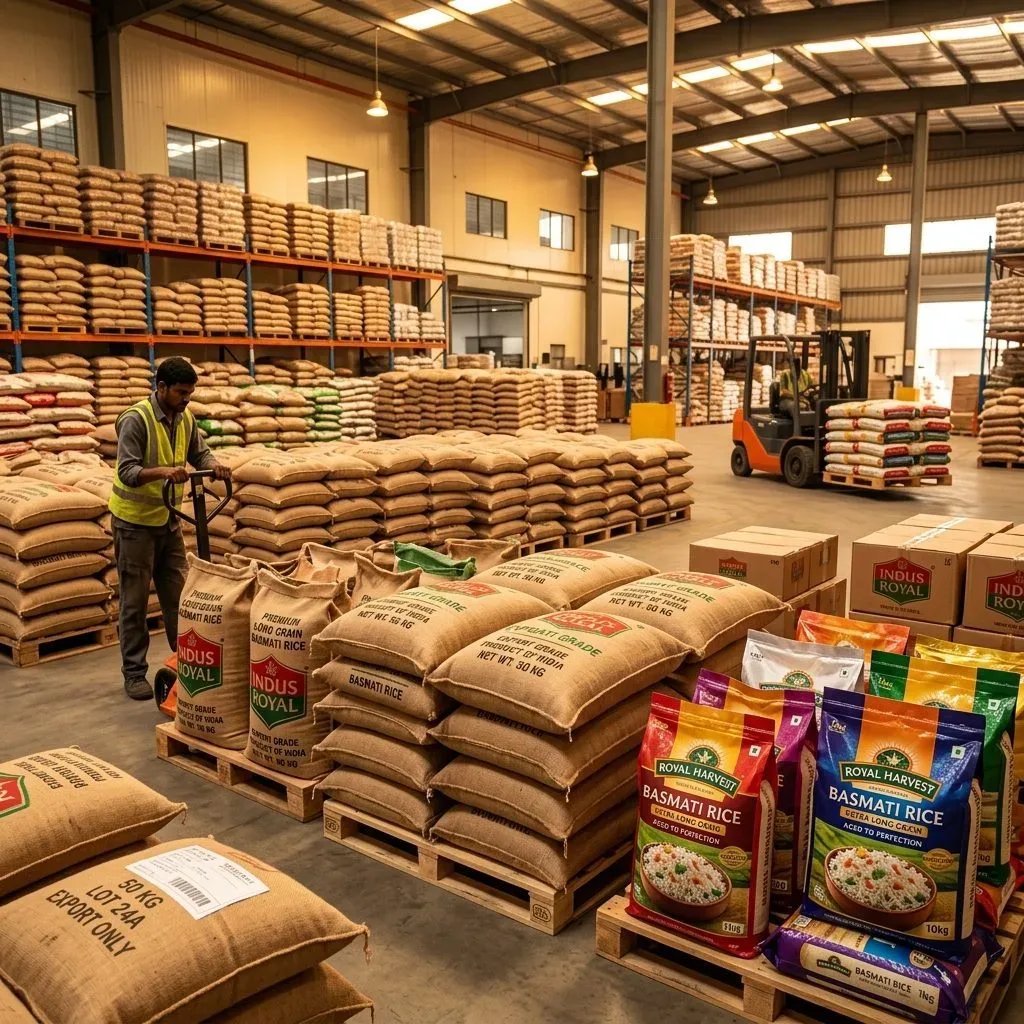 Packaging Rice