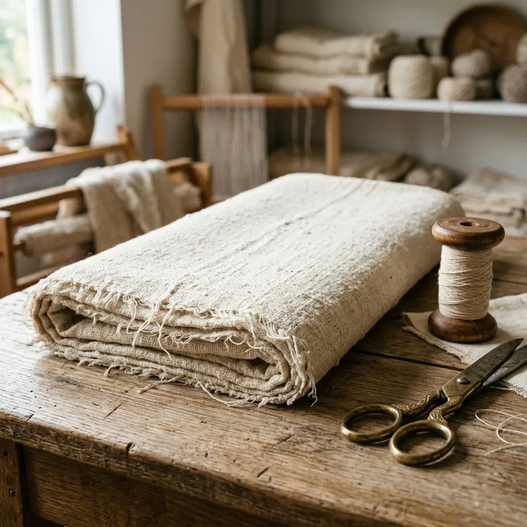 Handwoven Khadi Cotton Fabric Bolt